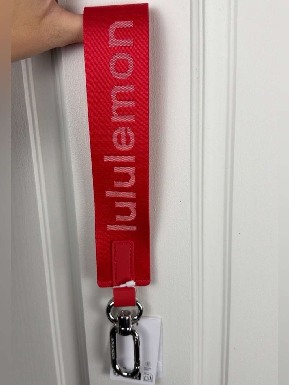 NWT Lululemon never lost keychain